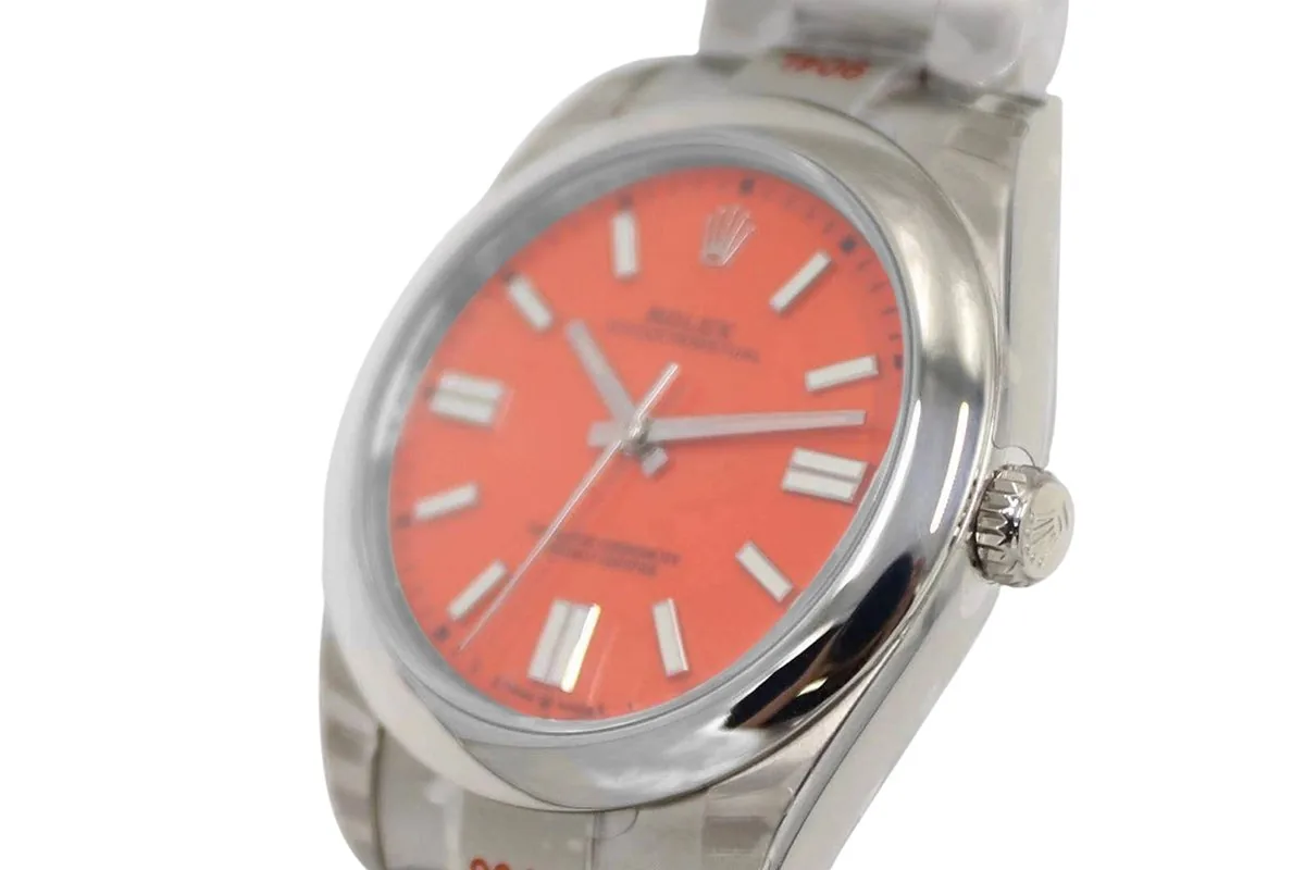 Oyster Perpetual 41mm korallenrotes Zifferblatt 114300 – Bild 4
