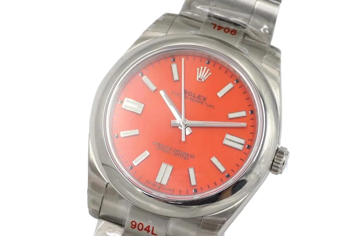 Oyster Perpetual 41mm korallenrotes Zifferblatt 114300 – Bild 3