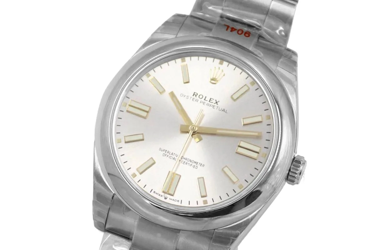 Oyster Perpetual 41mm esfera plateada 114300 - Imagen 2