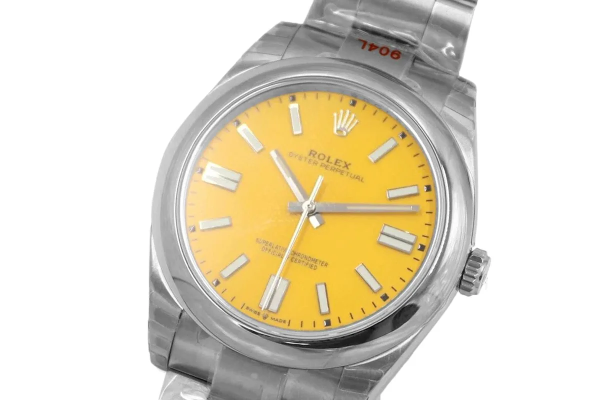 Oyster Perpetual 41mm quadrante giallo 114300 - immagine 2
