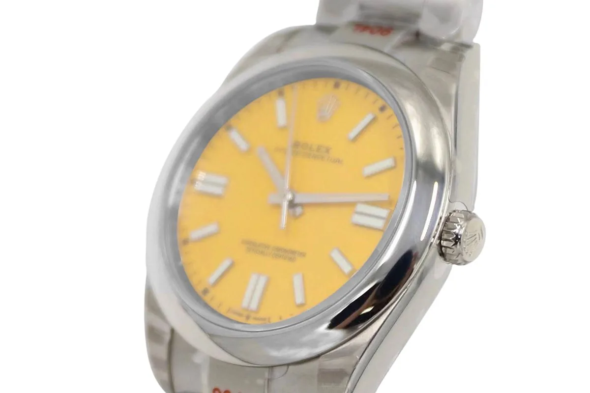 Oyster Perpetual 41mm quadrante giallo 114300 - immagine 3