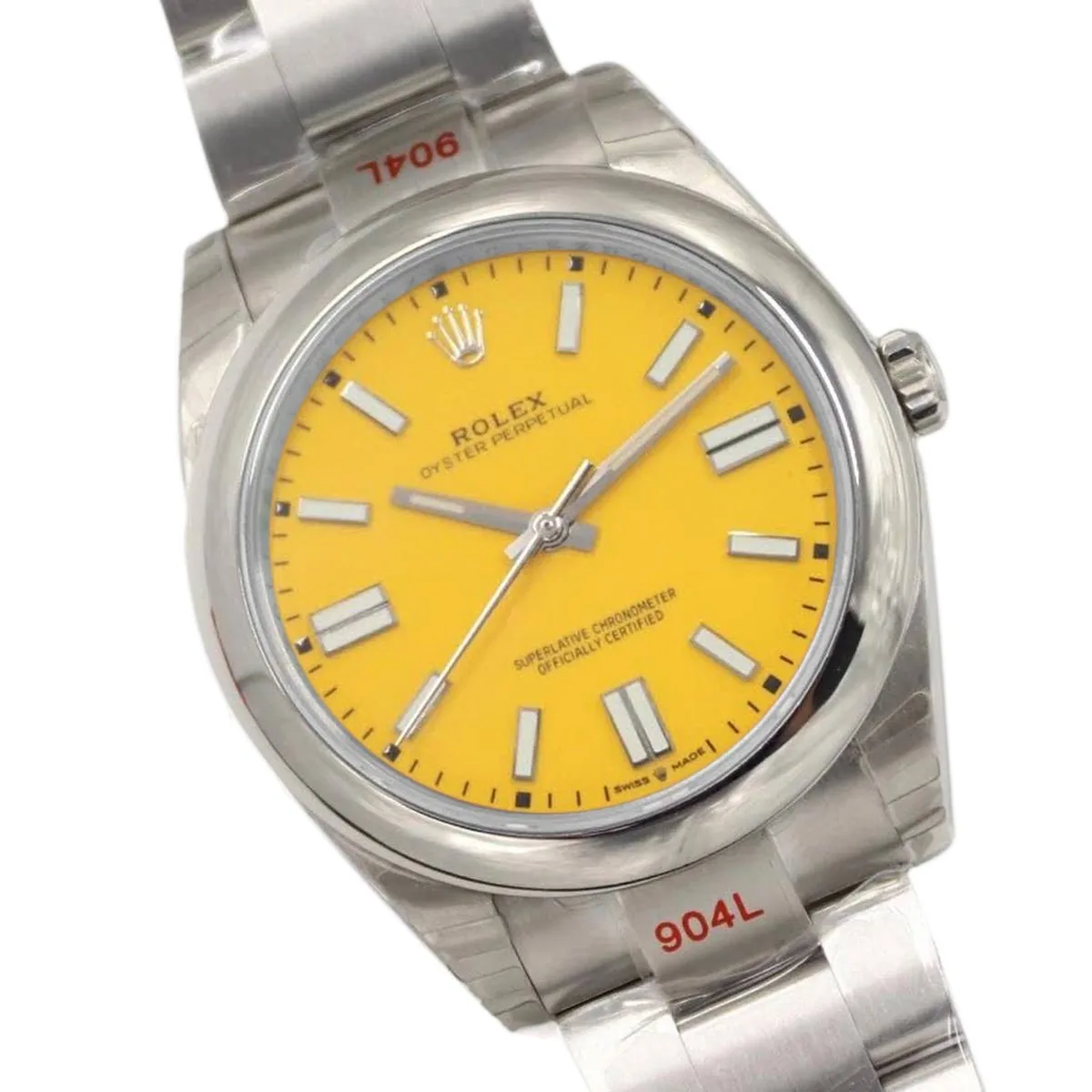 Oyster Perpetual 41mm quadrante giallo 114300 - immagine 4