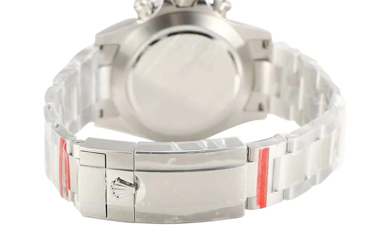 Daytona 116509 quadrante acciaio e nero in oro bianco - immagine 5