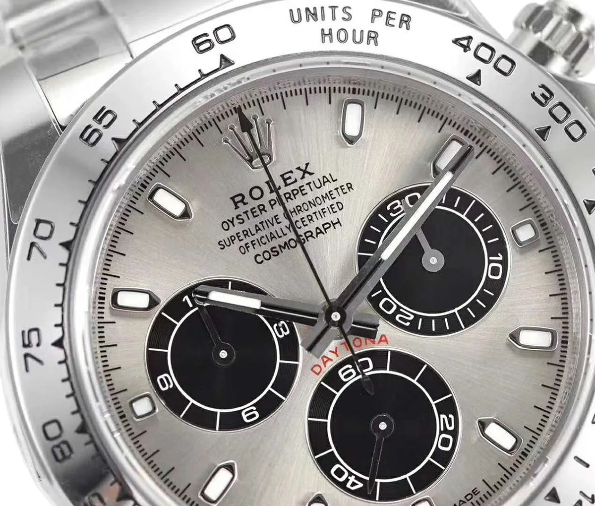 Daytona 116509 quadrante acciaio e nero in oro bianco - immagine 3