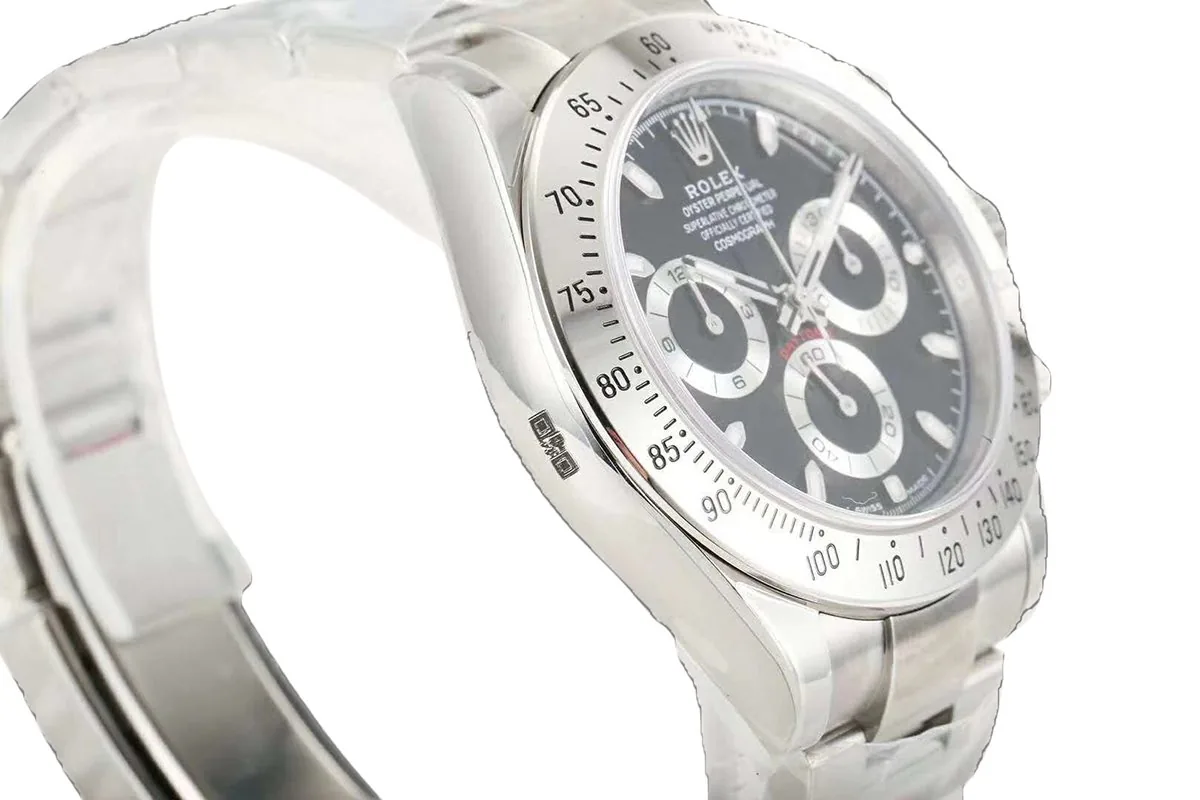 Daytona 116520 Black Dial in Steel - Image 5