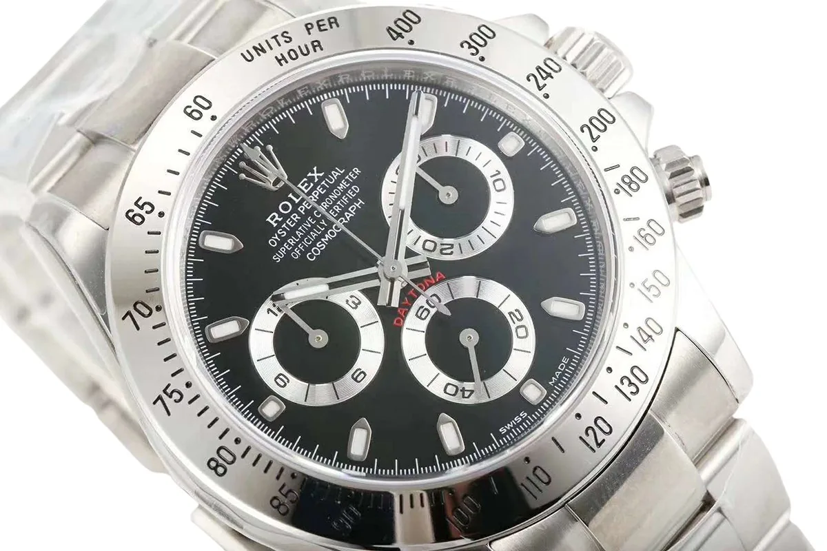 Daytona 116520 Black Dial in Steel - Image 3