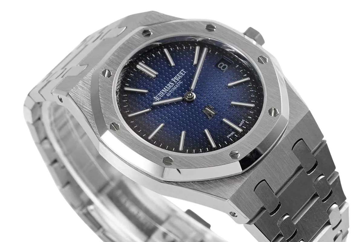 Royal Oak 15202 39mm rauchblaues Zifferblatt – Bild 2