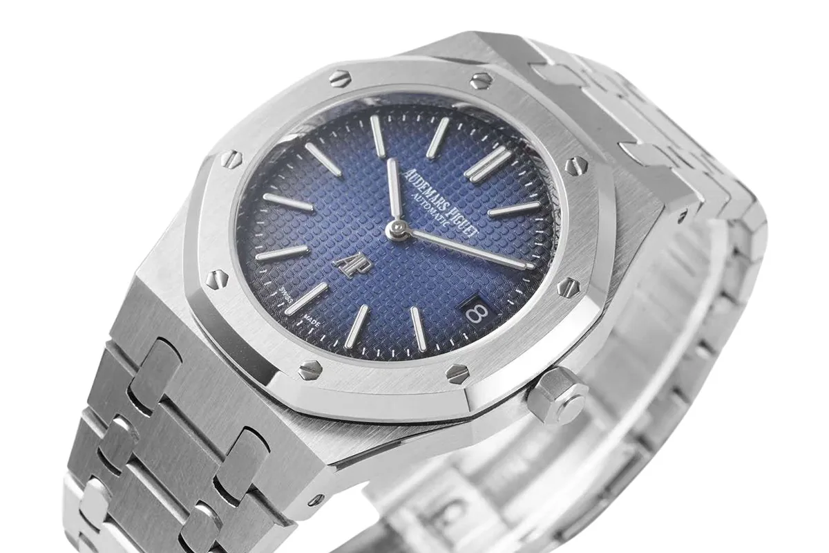 Royal Oak 15202 39mm rauchblaues Zifferblatt – Bild 4