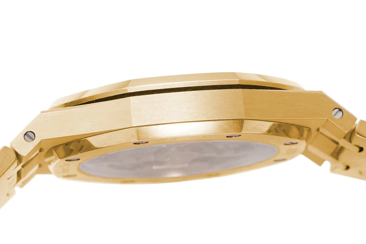 Royal Oak 15202 39mm gelbes Zifferblatt in Gelbgold – Bild 8