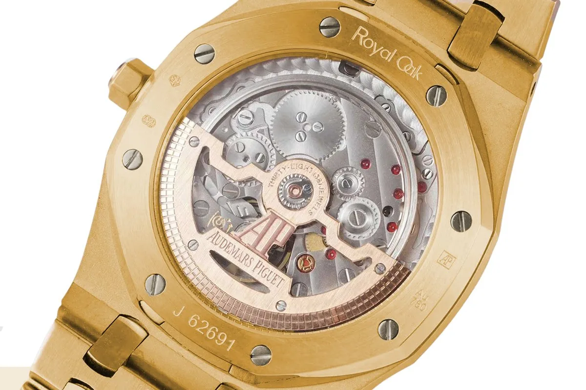 Royal Oak 15202 39mm gelbes Zifferblatt in Gelbgold – Bild 6