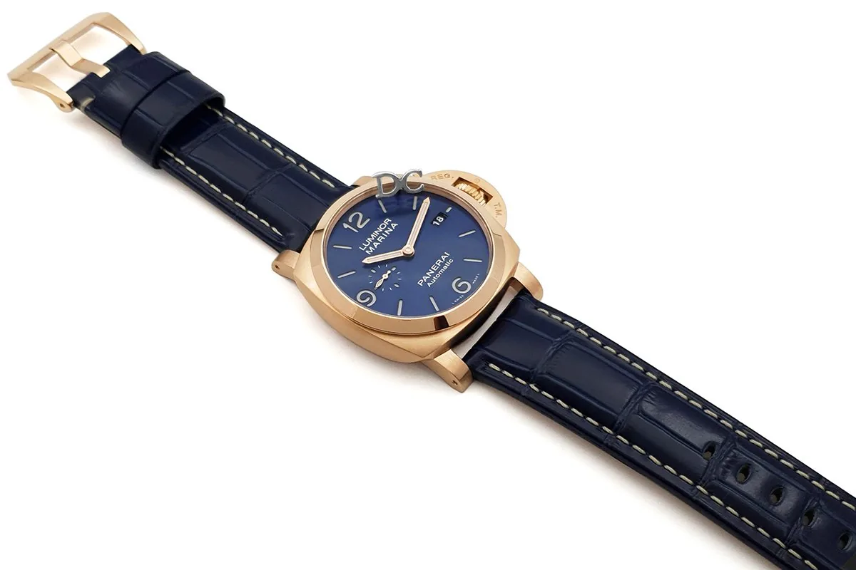 PAM1112 Luminor Marina Goldtech™ Sole Blu 44mm - Image 4