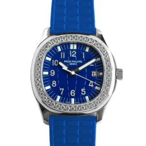 Aquanaut Luce 5067A-014 blaues Zifferblatt in Stahl