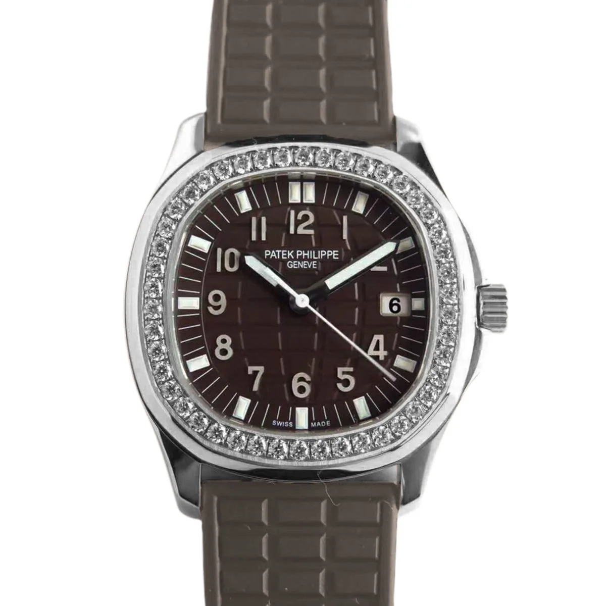 Aquanaut Luce 5067A-023 quadrante marrone in acciaio