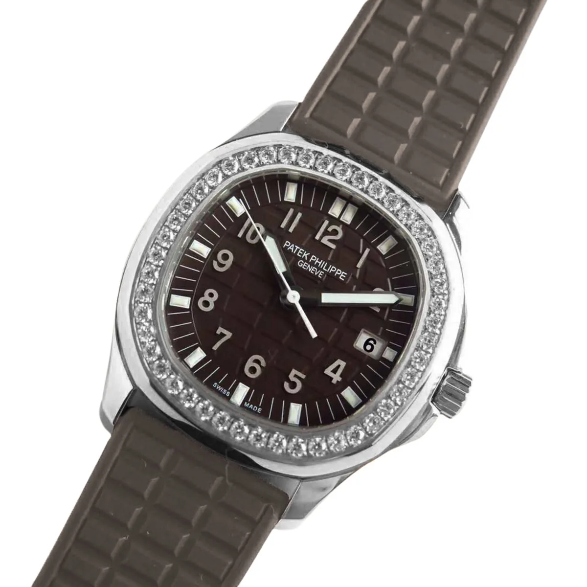 Aquanaut Luce 5067A-023 quadrante marrone in acciaio - immagine 2