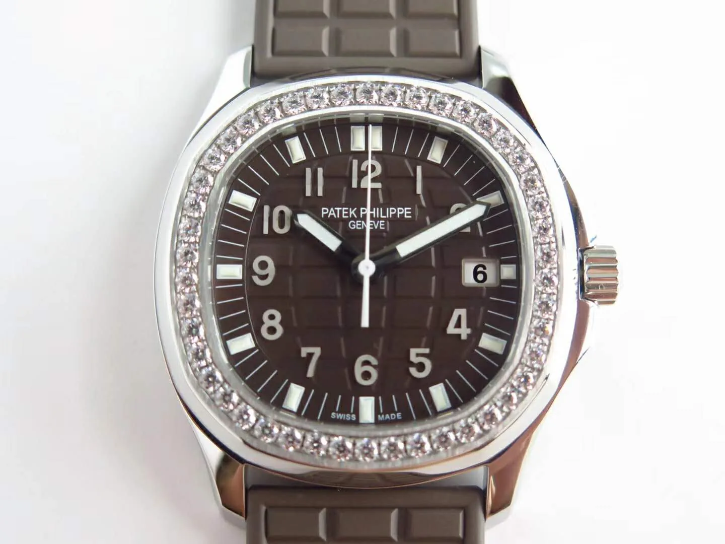Aquanaut Luce 5067A-023 quadrante marrone in acciaio - immagine 4