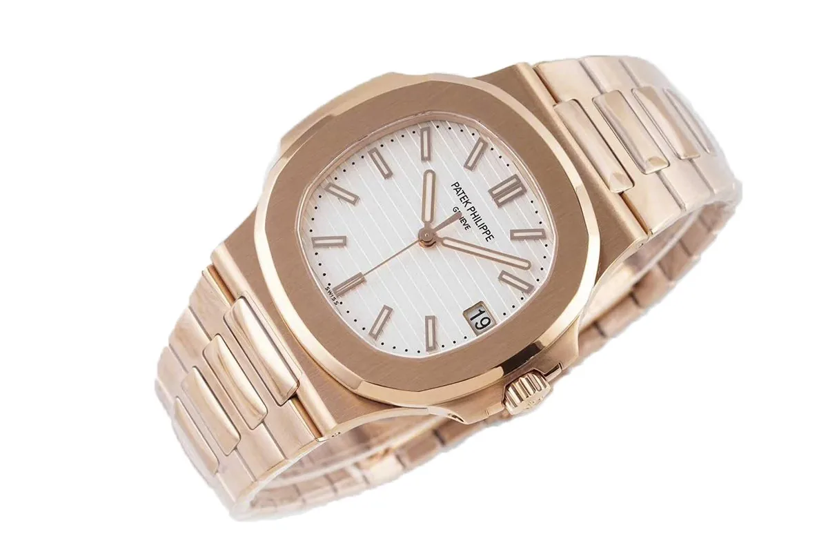 Nautilus Jumbo 5711/1R White Dial - Image 2