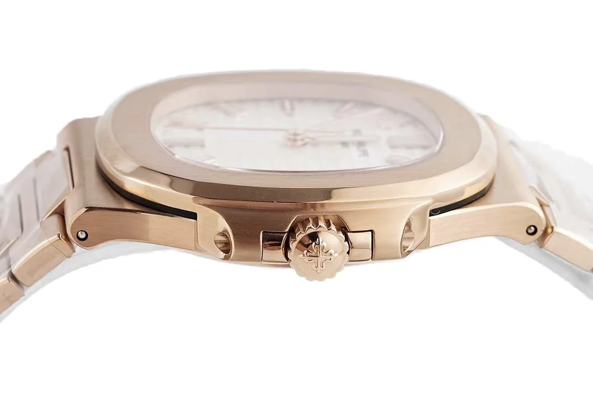 Nautilus Jumbo 5711/1R White Dial - Image 8
