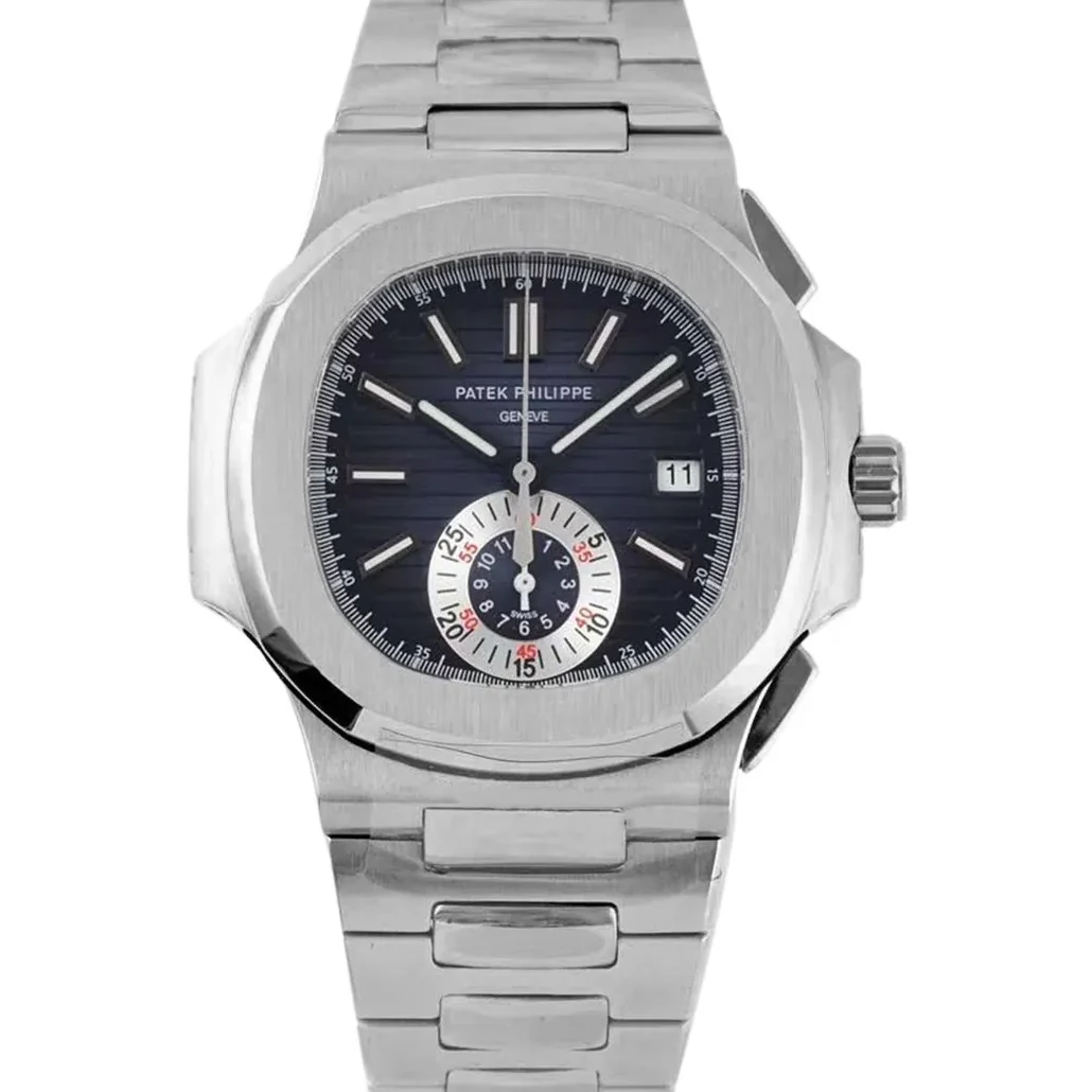 Nautilus 5980/1A-001 Blue Dial in Steel