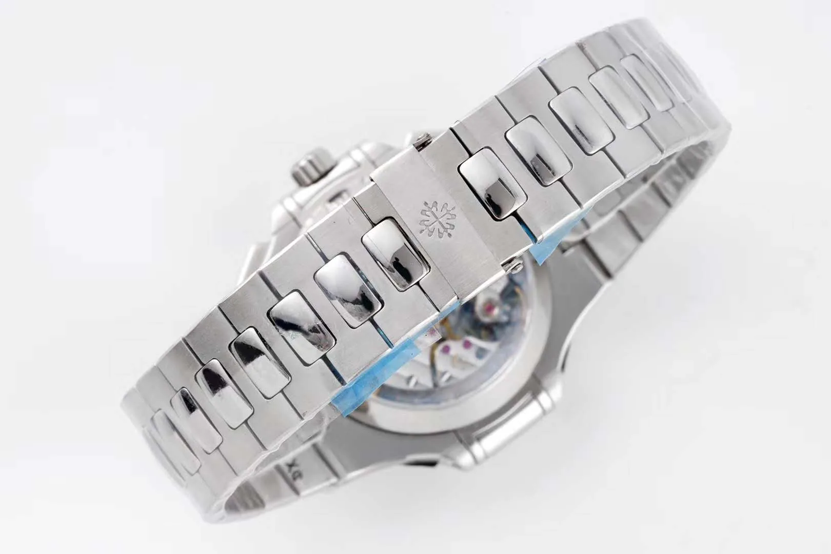 Nautilus 5980/1A-001 quadrante blu in acciaio - immagine 7