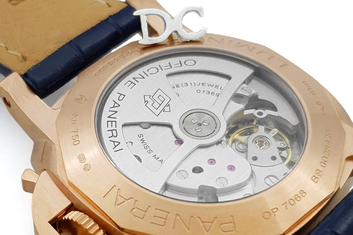 PAM1112 Luminor Marina Goldtech™ Sole Blu 44mm - Image 5