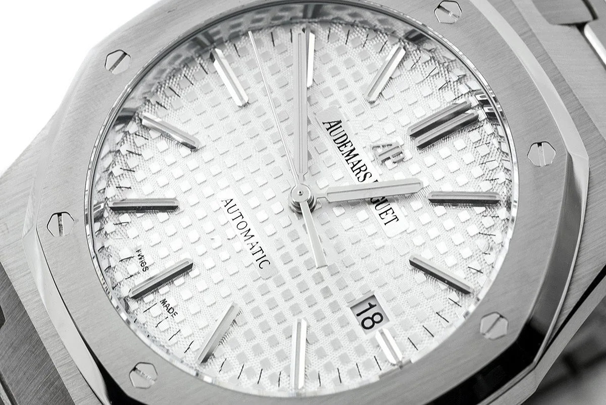 Royal Oak 15400 Steel White Dial - Image 2