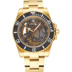 Andrea Pirlo Project 114060 Submariner in Yellow Gold