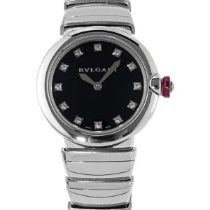 Lvcea Black Dial in Steel