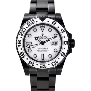 GMT Master II 116710 “Oreo” White Dial in PVD