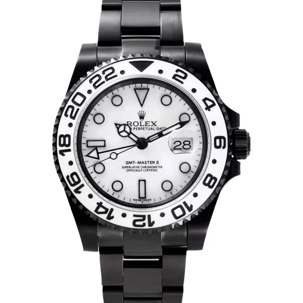 GMT Master II 116710 “Oreo” White Dial in PVD