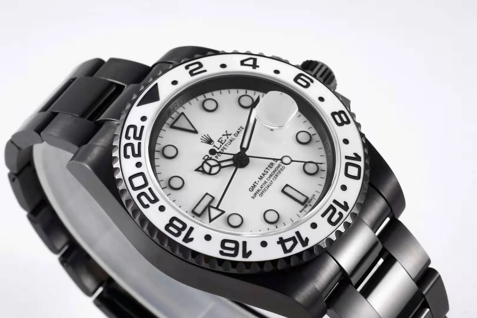 GMT Master II 116710 “Oreo” esfera blanca en PVD - Imagen 3