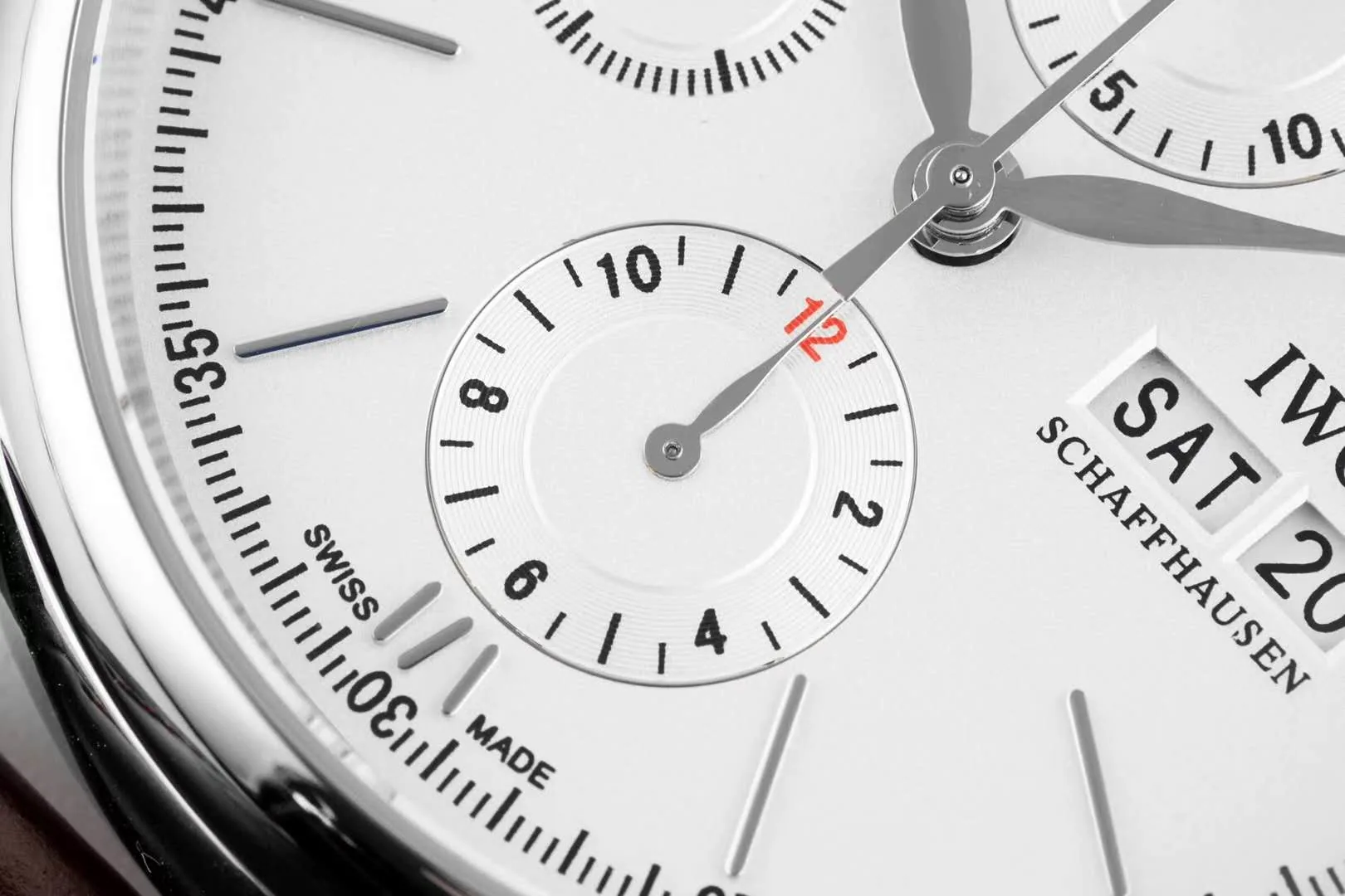 Portofino Chronograph IW391027 Edition “150 Years” cadran blanc en acier – Image 3