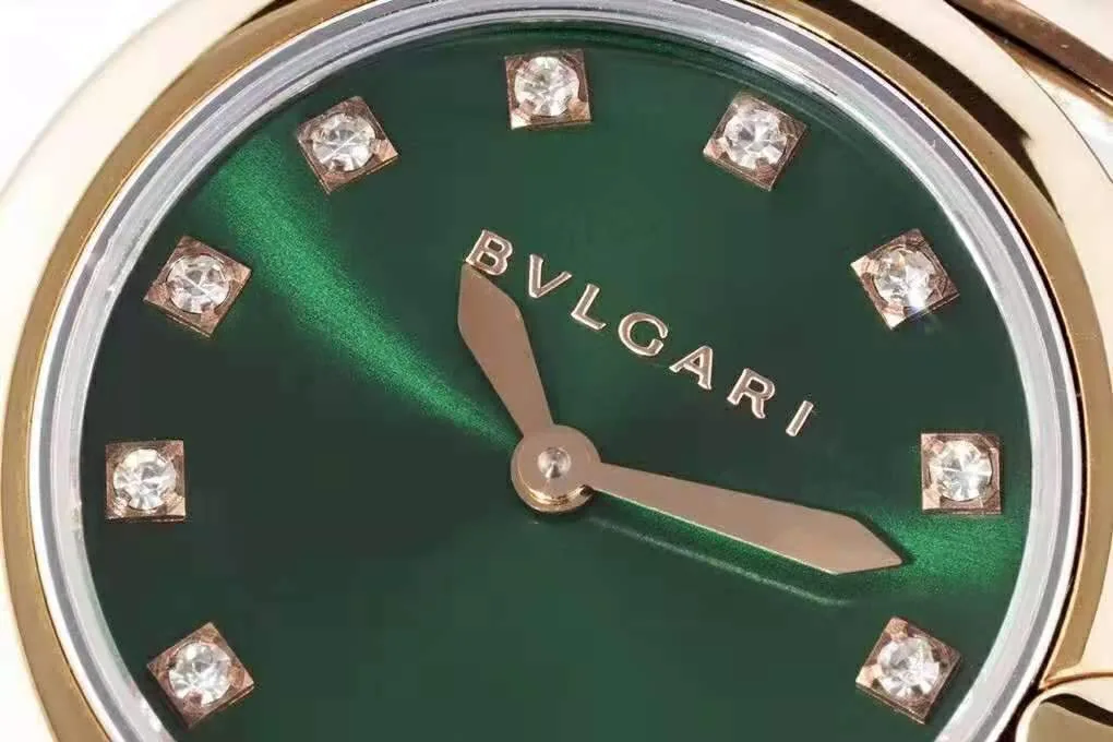 Lvcea Emerald Green Dial in Rose Gold/Steel - Image 4