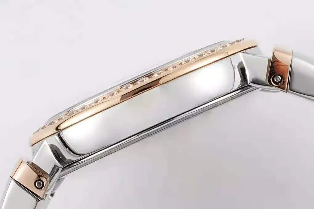 Lvcea quadrante grigio in oro rosa/acciaio con lunetta con diamanti - immagine 10