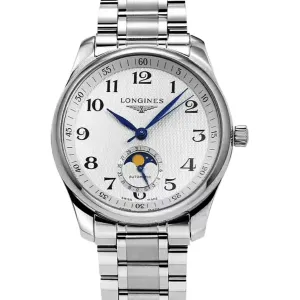 Master Collection Moonphrase White Dial on Bracelet