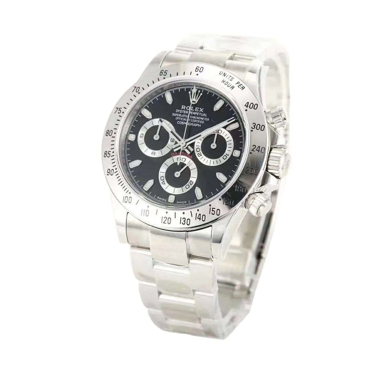 Daytona 116520 Black Dial in Steel - Image 2
