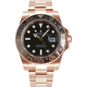 GMT Master II 126715 CHNR Clean Facctory “Rootbeer” in Rose Gold