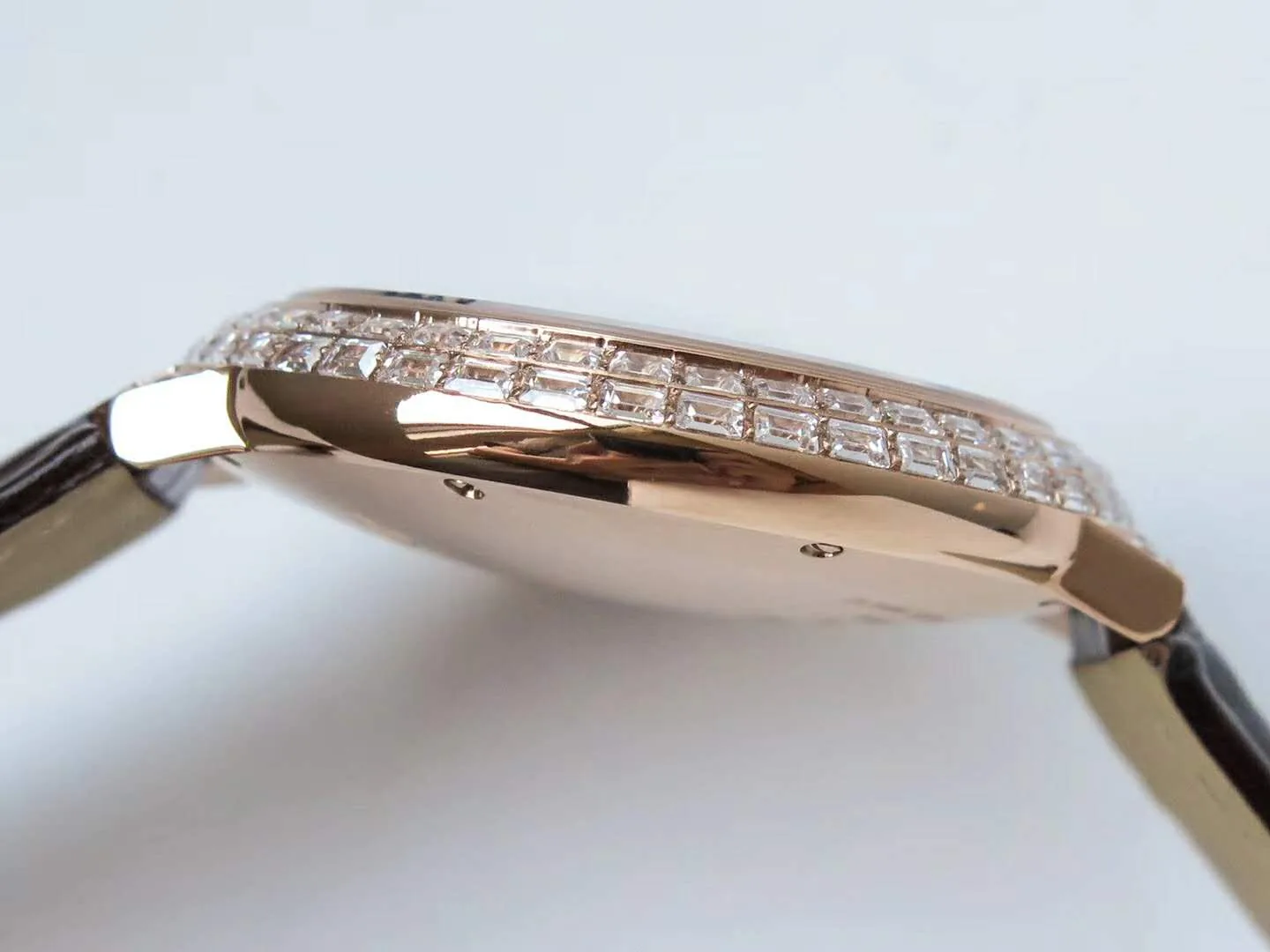 Ballon Bleu de Cartier 42mm diamantbesetztes Zifferblatt in Roségold – Bild 7