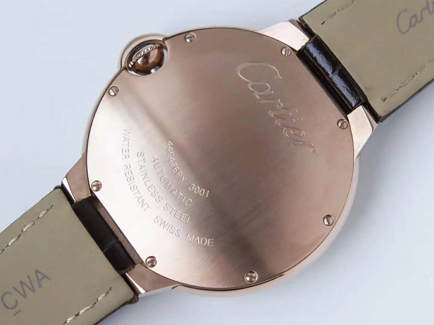 Ballon Bleu de Cartier 42mm diamantbesetztes Zifferblatt in Roségold – Bild 6