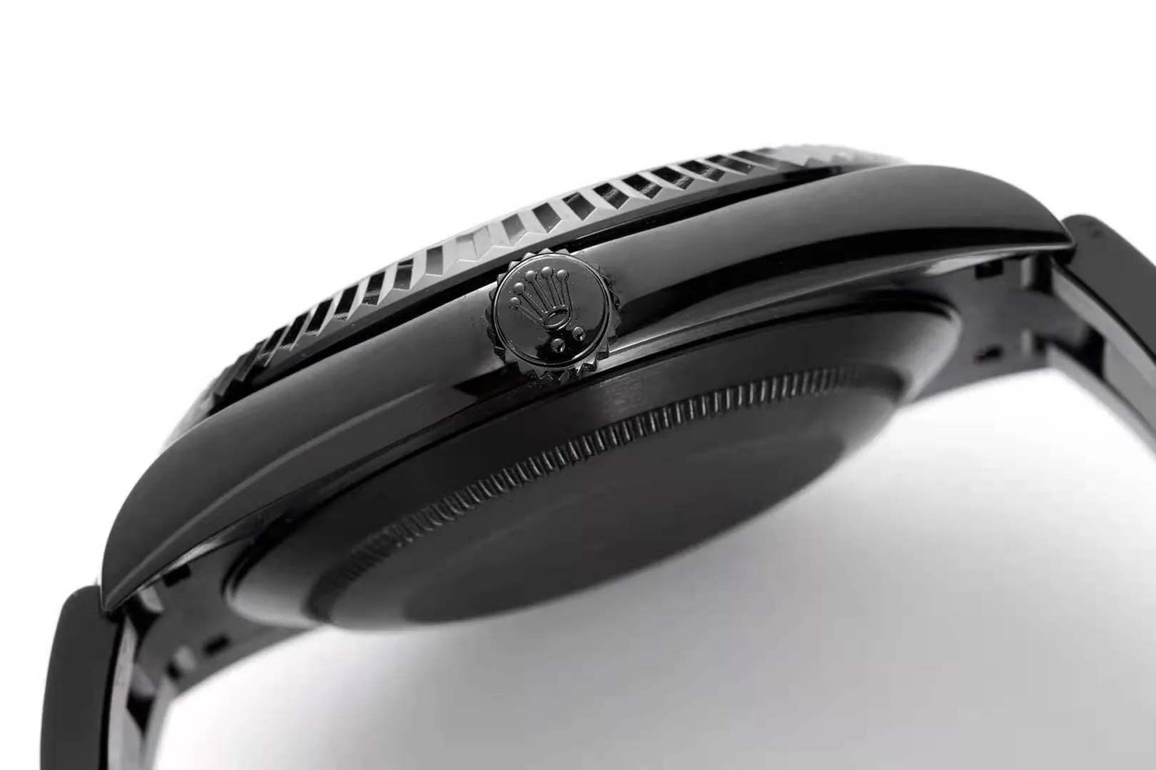 Datejust 41 quadrante nero con indici con diamanti in PVD nero - immagine 9