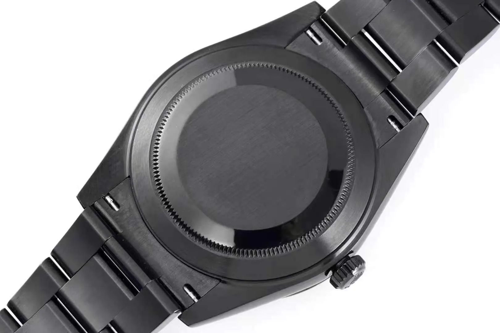 Datejust 41 quadrante nero con indici con diamanti in PVD nero - immagine 6