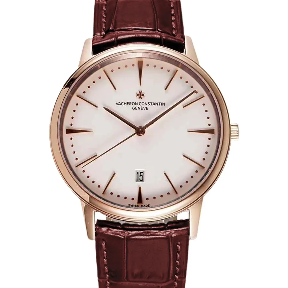 Patrimony White Dial in Pink Gold Ref: 85180