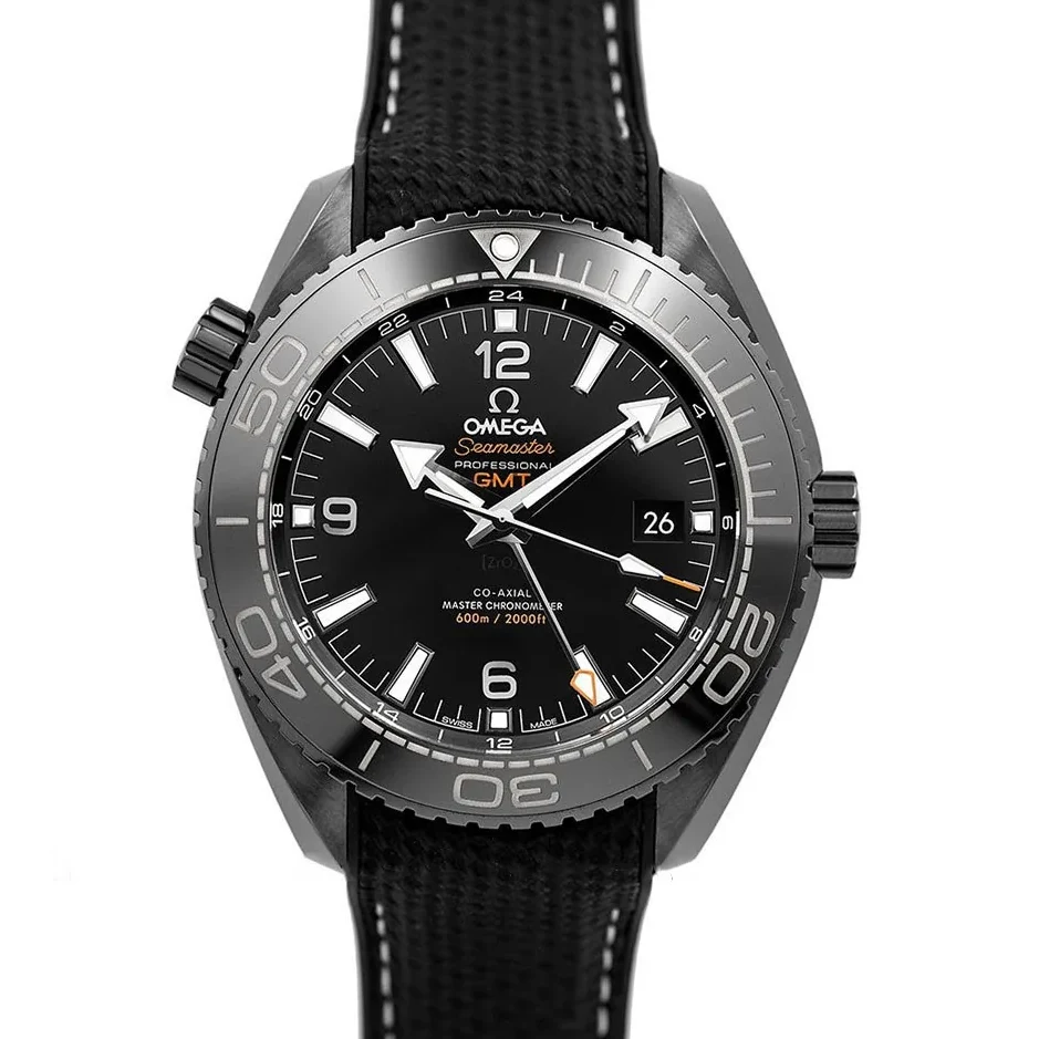 Seamaster Planet Ocean GMT “Deep Black” All Black Ceramic