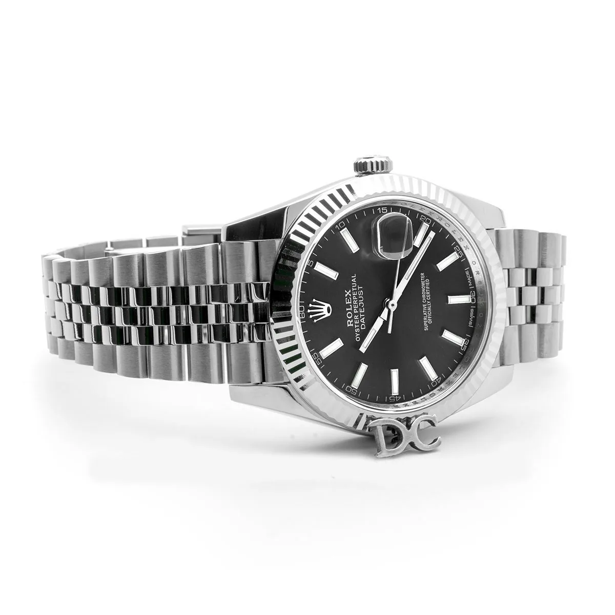 Datejust 41 126334 cadran gris index bâtons en or blanc – Image 2