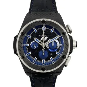 King Power F1 Interlagos mattschwarzes Zifferblatt Chronograph