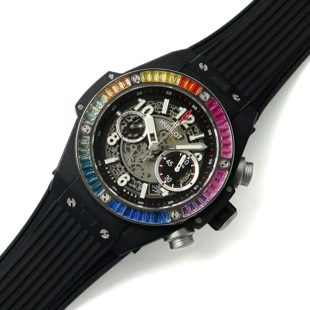 Big Bang Unico Black Magic with Rainbow Diamonds - Image 3