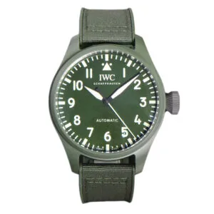 Big Pilot’s Watch 43 IW329802 Top Gun Edition Woodland am Camouflage-Armband
