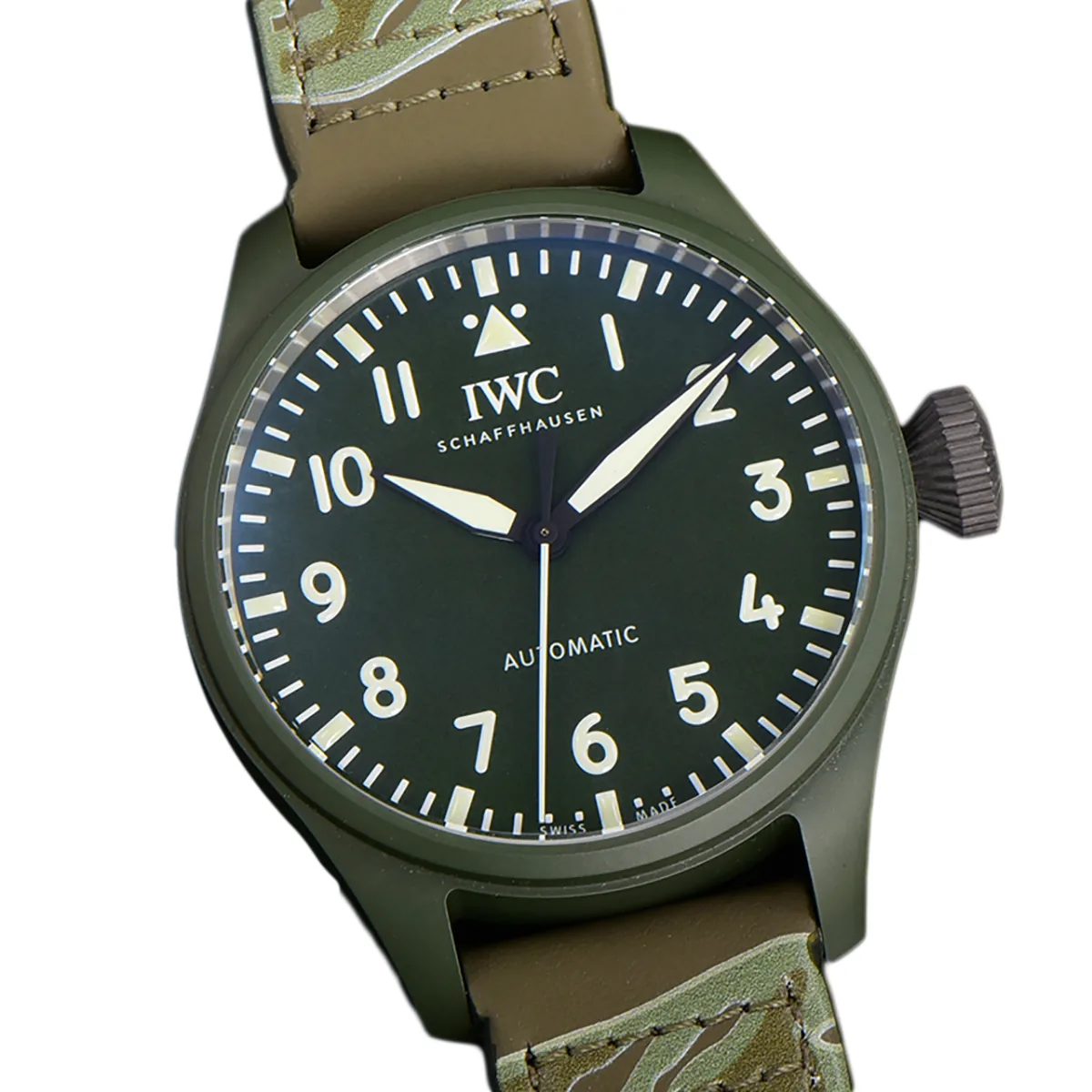 Big Pilot’s Watch 43 IW329802 Top Gun Edition Woodland con correa de camuflaje - Imagen 2