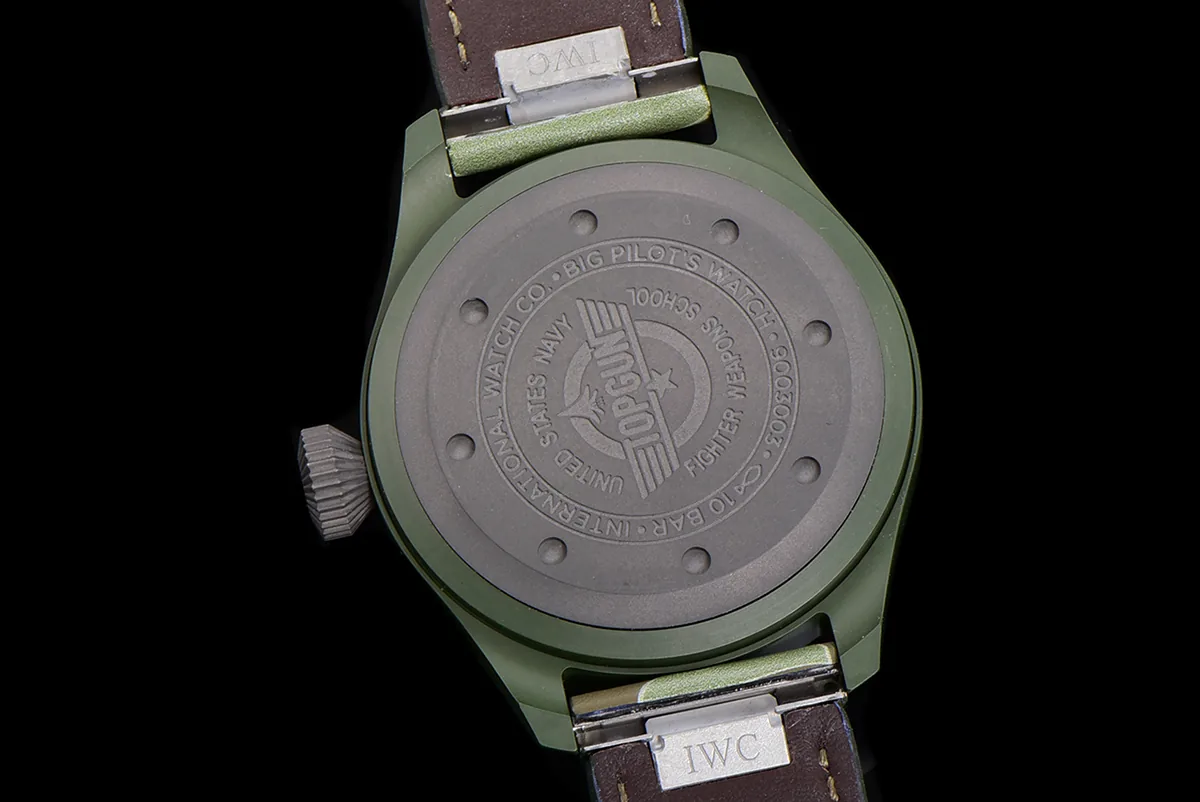 Big Pilot’s Watch 43 IW329802 Top Gun Edition Woodland con correa de camuflaje - Imagen 11