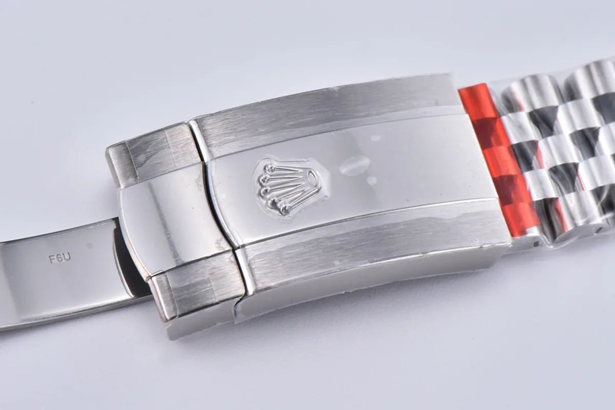 Datejust 36 126234 weißes MOP-Zifferblatt mit Diamantindizes in Stahl am Jubilé-Armband – Bild 12