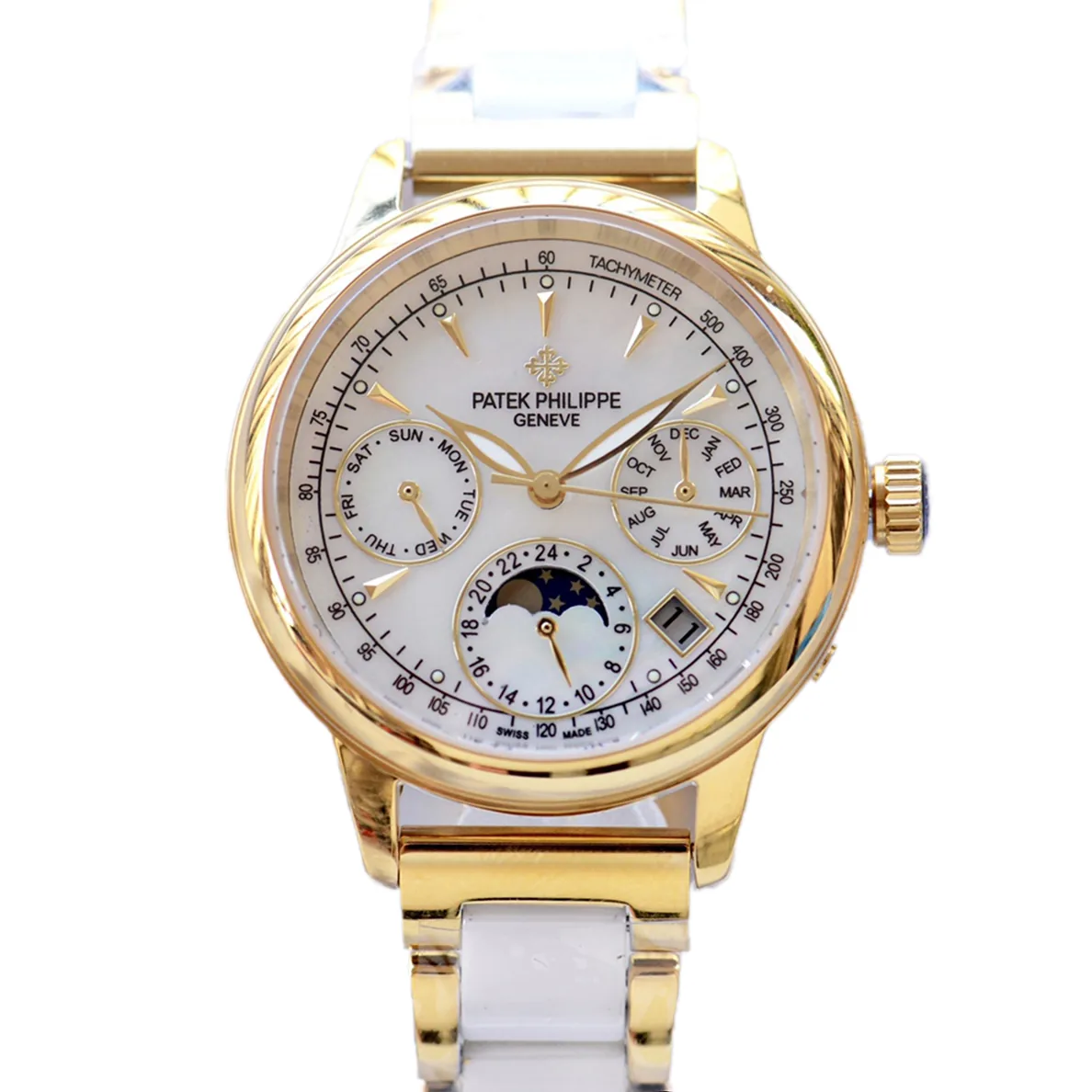 Grand Complications Ladies First Ewiger Kalender in Gelbgold
